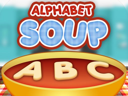 Alphabet Soup For Kids - browser game screenshot