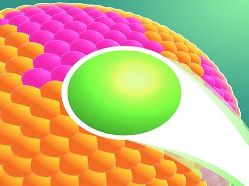 Painting Balls - browser game screenshot
