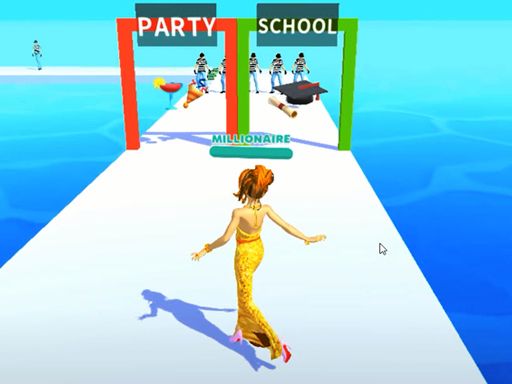 Run Rich 3D - Make me Rich  - browser game screenshot