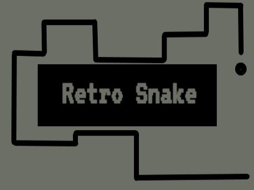 Retro Snake - browser game screenshot