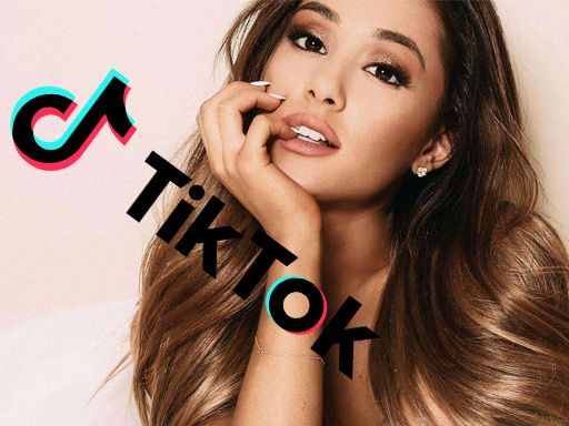 Ariana Grande Tik Tok - browser game screenshot