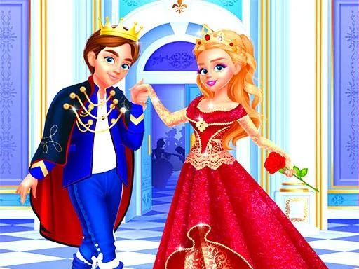 Cinderella Prince Charming Game for Girl - browser game screenshot