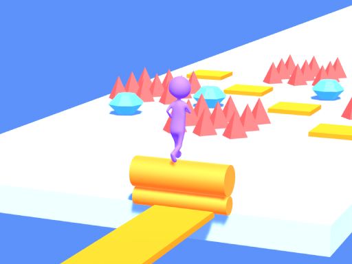 Roller Runner 3D - browser game screenshot