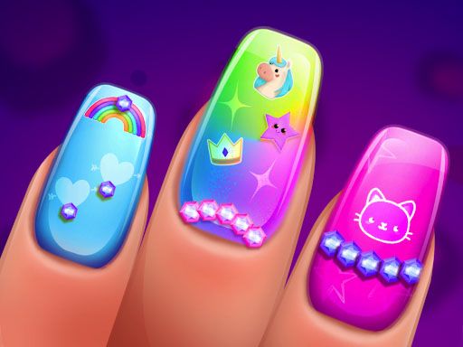 Fashion Nail Spa Salon - browser game screenshot