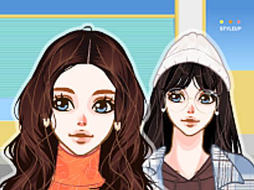 The most fashionable girl - browser game screenshot
