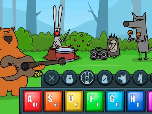 Kids Piano Kids Piano - browser game screenshot