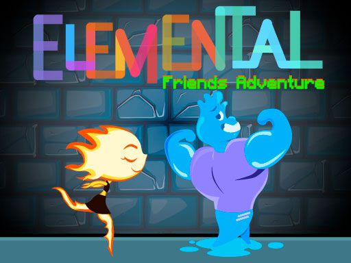 Elemental Friends Adventure - browser game screenshot