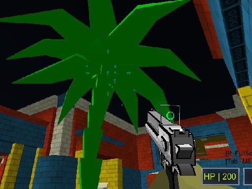 Combat Blocky Strike 2022 - browser game screenshot