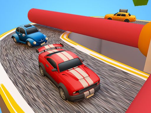Fun Race Car 3D - browser game screenshot