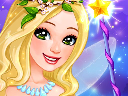 Little Fairy Dress Up for Girls - browser game screenshot