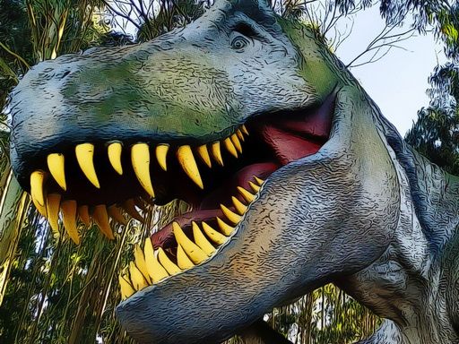 King of the Dinosaurs Puzzle - browser game screenshot
