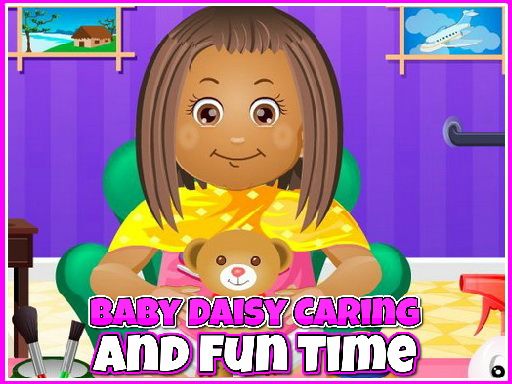 Baby Daisy Caring and Fun Time - browser game screenshot