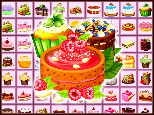 Cakes Mahjong Connect - browser game screenshot