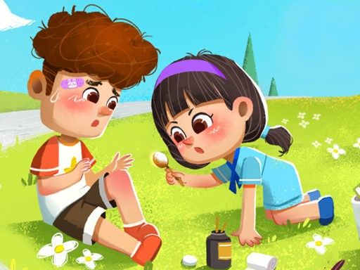 Baby First Aid Tips - browser game screenshot