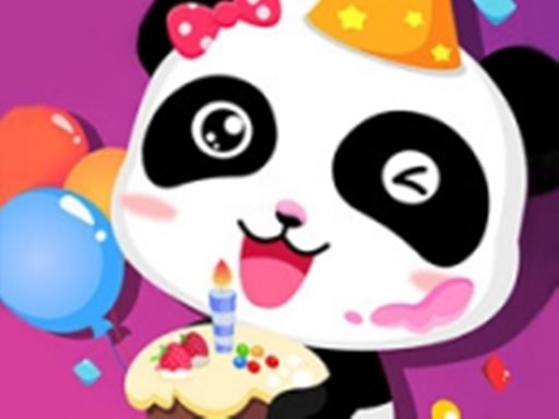 Happy Birthday Party With Baby Panda - browser game screenshot