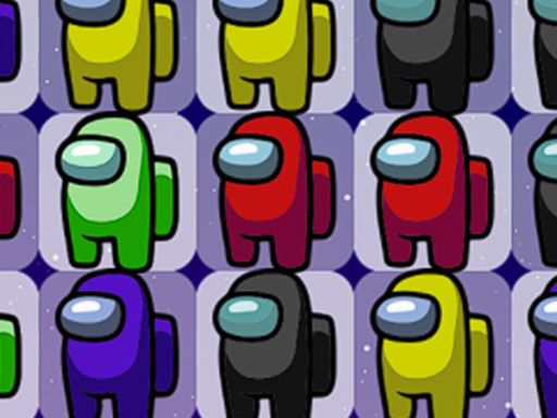 Among us Match - browser game screenshot