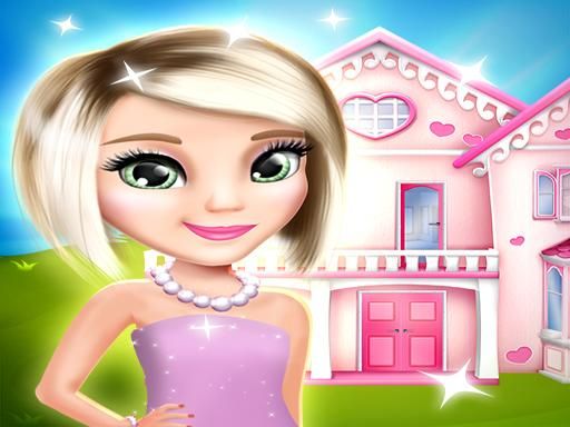 Doll House Decoration Game online - browser game screenshot