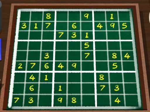 Weekend Sudoku 01 - browser game screenshot
