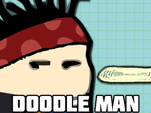 Doodle Man - browser game screenshot