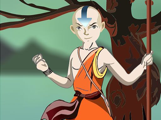 Avatar Aang DressUp - browser game screenshot