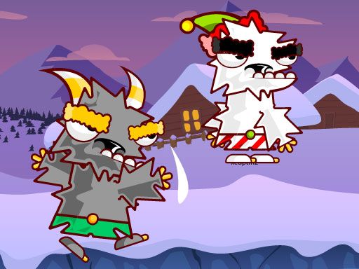 Yeti Adventure - browser game screenshot