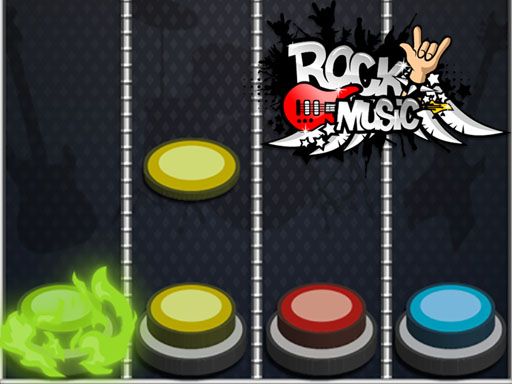 Rock Music Game - browser game screenshot