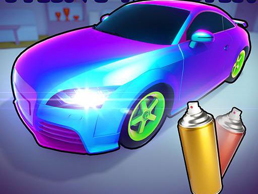 Paint My Car 3D - browser game screenshot