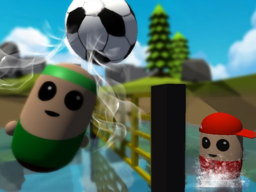 Volleyball Match Of Pills - browser game screenshot