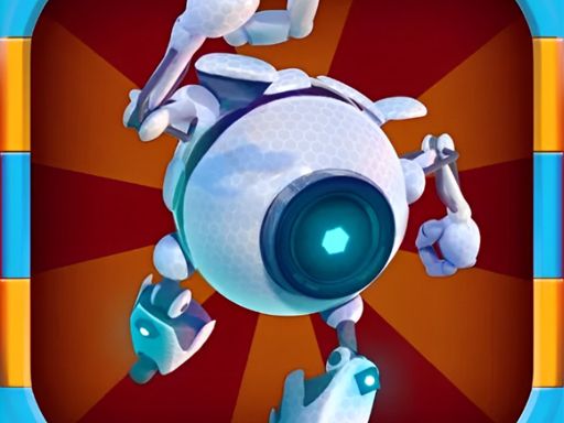 Crazy robot - browser game screenshot