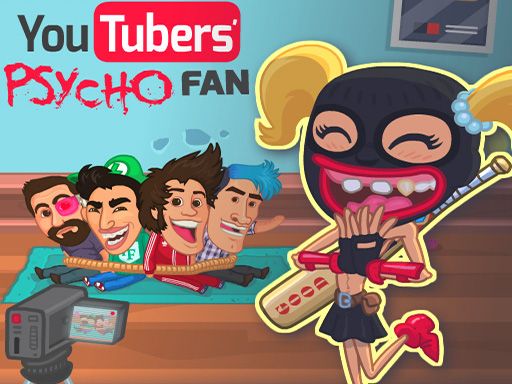 Youtubers Psycho Fan - browser game screenshot