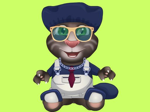 Talking Tom Makeover	 - browser game screenshot