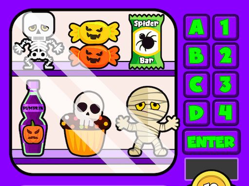 Scary Vending Machine - browser game screenshot