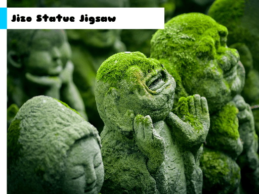 Jizo Statue Jigsaw Jizo Statue Jigsaw - browser game screenshot