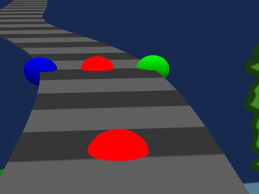Color Road Racer - browser game screenshot