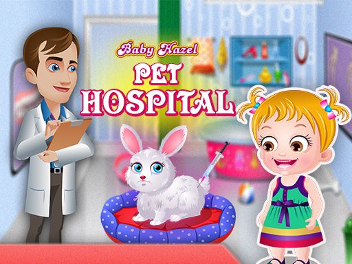 Baby Hazel Pet Hospital - browser game screenshot