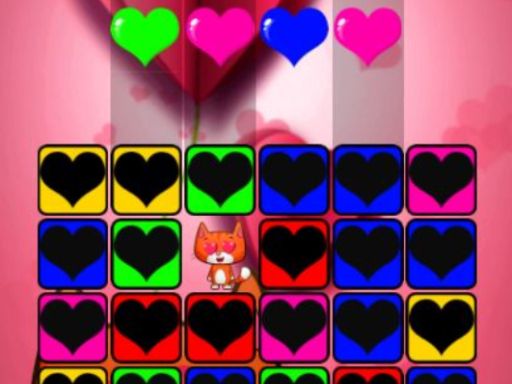 Falling Hearts Falling Hearts - browser game screenshot