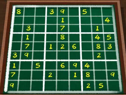 Weekend Sudoku 10 - browser game screenshot