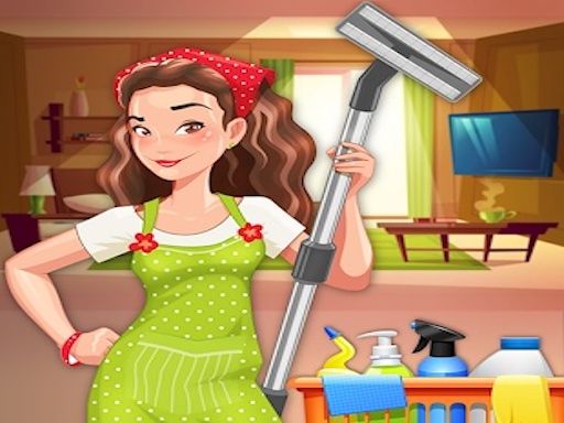 House Cleaning Game  - browser game screenshot