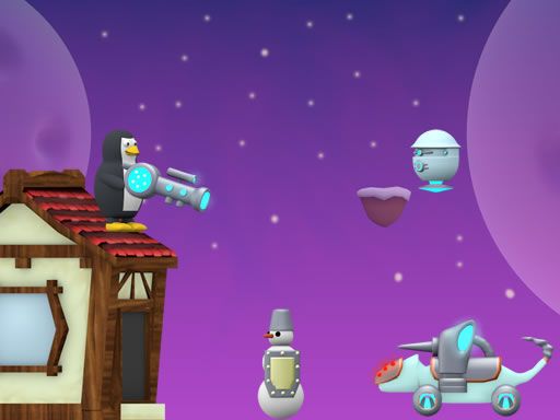 Combat Penguin Game - browser game screenshot
