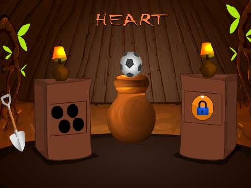 Tricky Village Escape - browser game screenshot