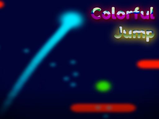 Colorful Jump - browser game screenshot