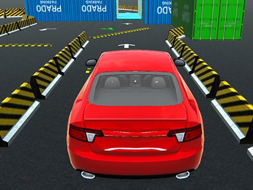 Modern sky parking - Impossible Stunts - browser game screenshot