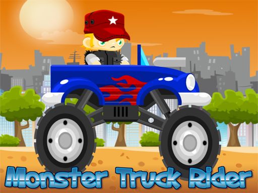 Monster Truck Rider - browser game screenshot