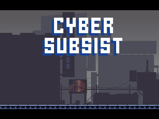 Cyber Subsist - browser game screenshot