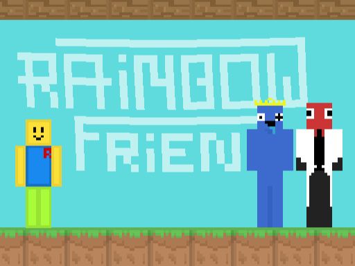 Noob vs Rainbow Friends - browser game screenshot