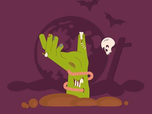 Zombie Apocalypse Jigsaw - browser game screenshot