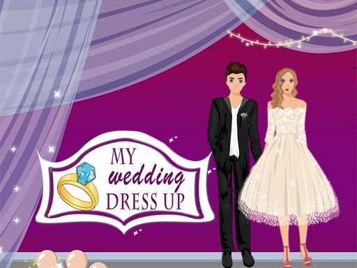 My Wedding Dress Up - browser game screenshot