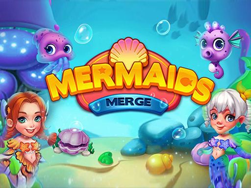 Merge Mermaids - browser game screenshot