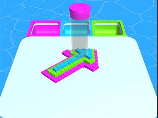Cube Sorting - browser game screenshot