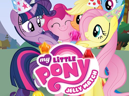 My Little Pony Jelly Match - browser game screenshot